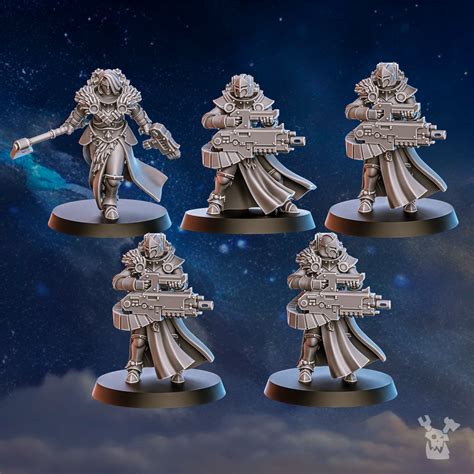 White Fangs Hunters Squad (Heavy) x5 DakkaDakkaSt – Forge of Generals EU