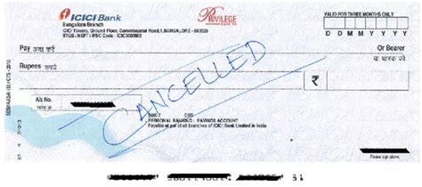 Image result for Signed Cancelled Cheque