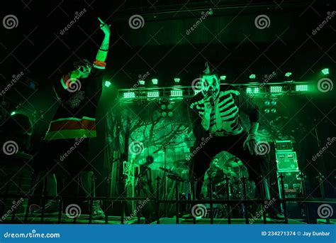 Detroit, Michigan- U.S.a. - 10-30-2021: Twiztid Performing Live at Saint Andrews Hall for Fright ...