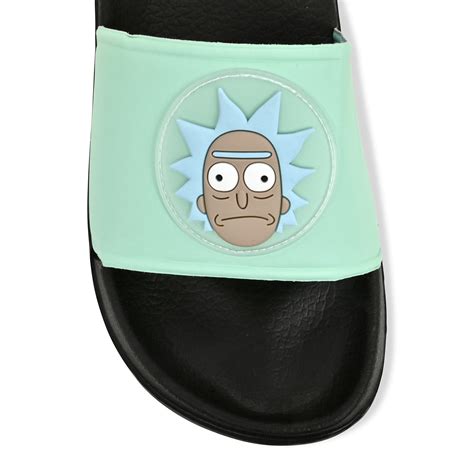 Rick and Morty Mens Slides - Officially licensed Rick and Morty Slides ...