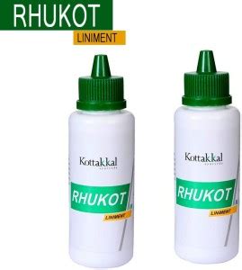 Kottakkal RHUKOT LINIMENT 100ML X2 ARYA VAIDHYASHALA | BEST FOR ...