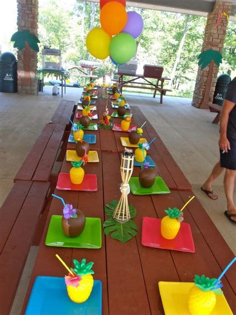Luau Birthday Party Ideas | Photo 3 of 26 | Catch My Party