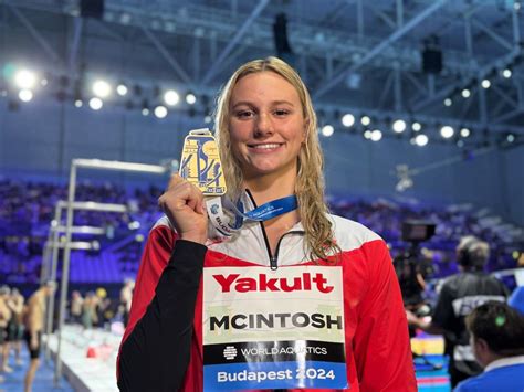 Summer McIntosh Swimming 的图像结果