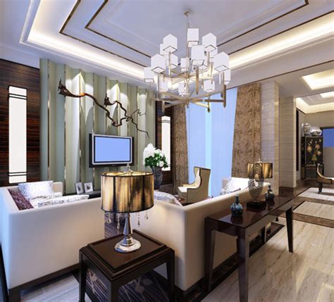 低调奢华的欧式客厅 - 灯饰_小达人设计效果图 - 每平每屋·设计家