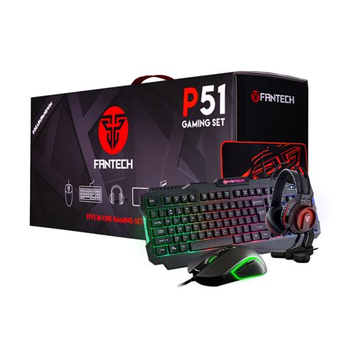 Fantech 5 in 1 Gaming Combo P51