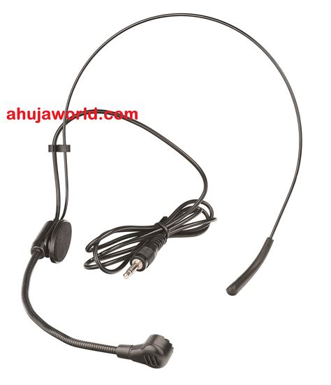Ahuja ABW 400UL Wireless collar/Head Microphone for camera outdoor ...
