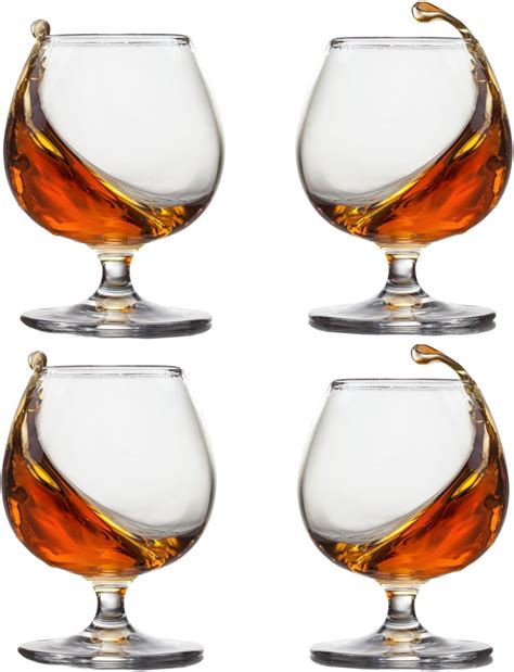 Amazon.com | ninesung Whiskey Glasses Set of 4, Bourbon Glass, Old ...