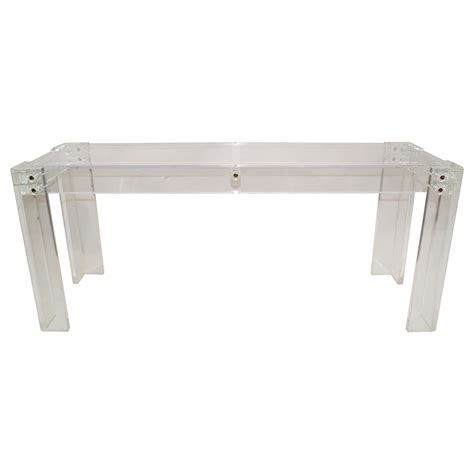 Black Hallway Table