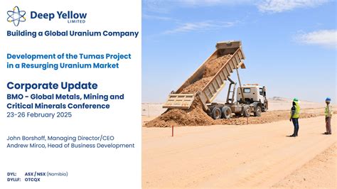 Deep Yellow Limited – Becoming a tier-one, low-cost uranium producer