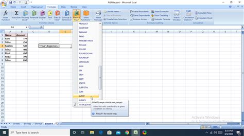Image result for Sumif Cell