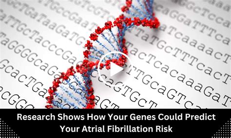 Research Shows How Your Genes Could Predict Your Atrial Fibrillation Risk