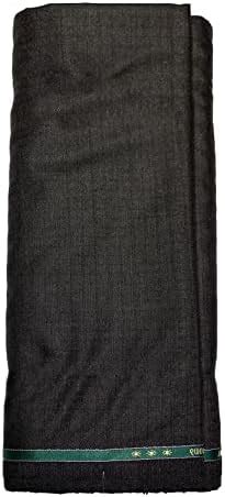 Buy Raymond Black Premium Self Design 3 Meter Suit Fabric for 2 piece ...