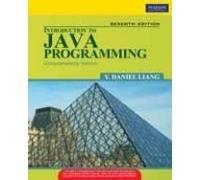 Introduction to Java Programming, Comprehensive Version, 7e : Liang ...