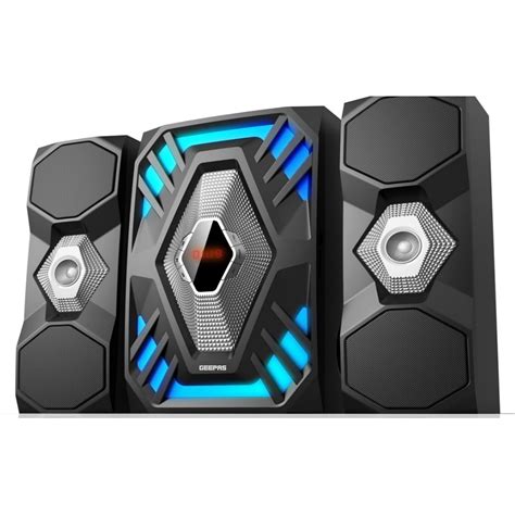 Geepas Computer Speakers Compatible With All Devices, Black, Gms8581 ...