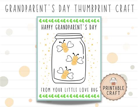 Grandparents Day Craft Templates