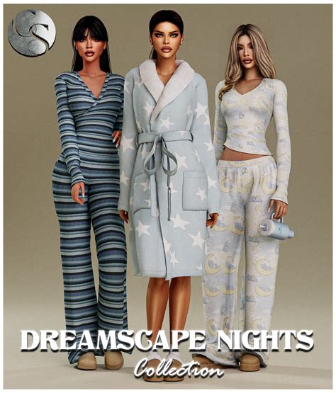 CAMUFLAJE - Dreamscape Nights Collection (2 Pajama Sets + Robe + Bonus ...