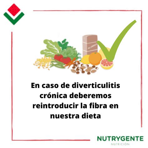 Alimentación y dieta para la diverticulitis - Nutrygente