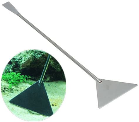 Aquascaping Stainless Steel Sand Flatner Substrate Scaptula 32 cm Aqua ...