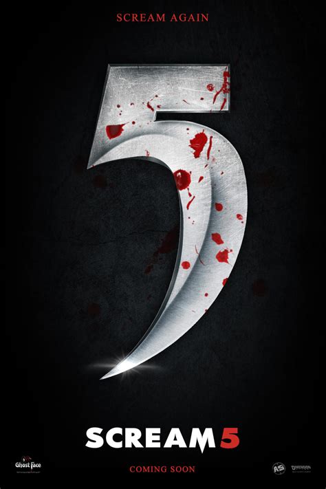 'Scream 5' teaser poster by AndrewSS7 on DeviantArt