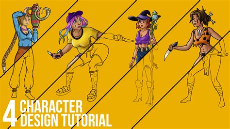 2D Character Design Tutorial 的图像结果