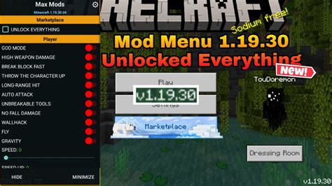 Image result for Mod Menu Minecraft Java 1.19