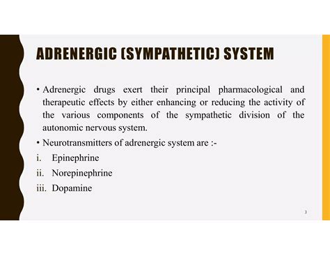 SKV Adrenergic And Cholinergic system | PPT