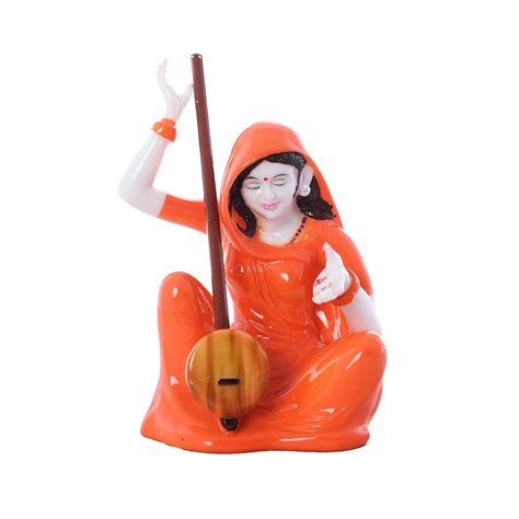 Meerabai playing Musical Instrument Showpiece - eCraftIndia Online