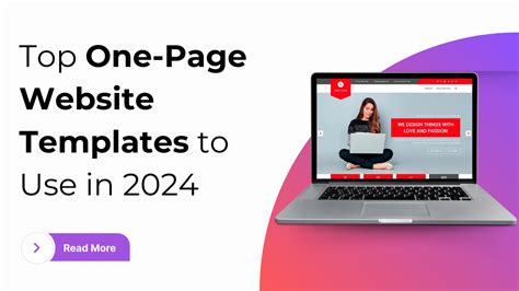 Top One-Page Website Templates to Use in 2024 Buywptemplates