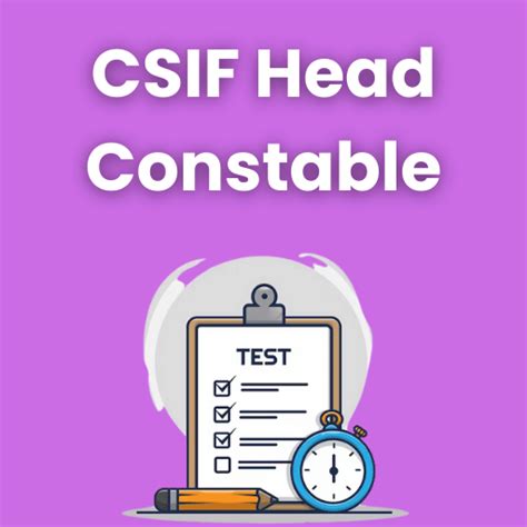 CISF Head Constable Mock Test Series 2026 Free with Solutions