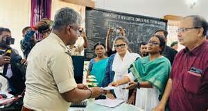 BJP denies vandalism at Agartala TMC office, calls it ‘drama’