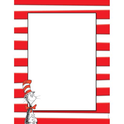 Dr Seuss Border Template