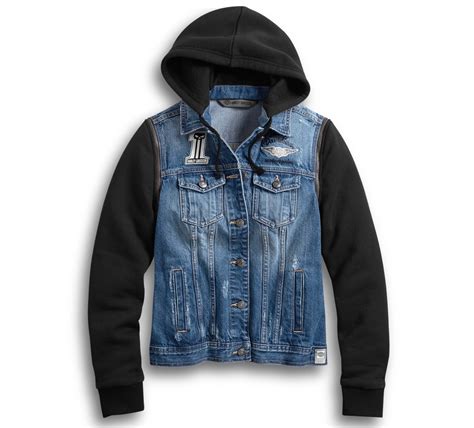 Harley davidson jeans jacket online