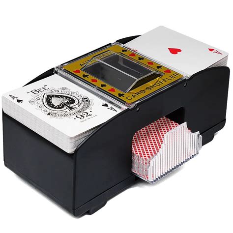 Buy BEBO CREATIONS Adult Card Game Shuffler for Playing 2 Decks Playing ...