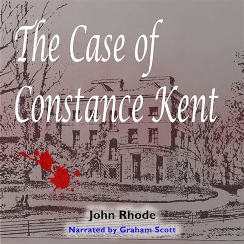 The Case of Constance Kent by John Rhode - Audiobook - Audible.in