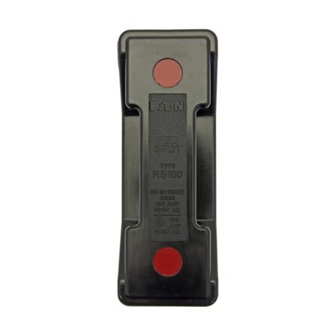 RS100H Eaton | Eaton 100A Rail Mount Fuse Holder for A4 Fuse, 1P, 690V ...