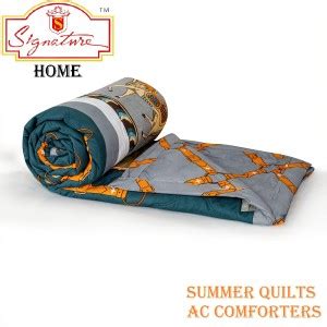 Signature Floral Single Comforter for AC Room - Buy Signature Floral ...