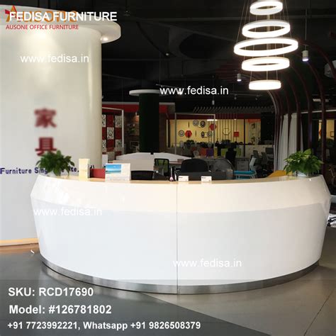 L Shape Reception Table Beauty Reception Desk Reception Table Revit ...