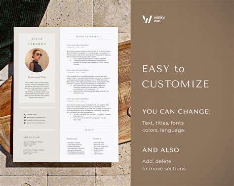 Buy Creative Resume Template | Cv Template With Photo | Resume ...