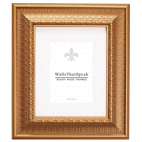 20x20 Matted Picture Frame, Maximus 2.625 Inch Polystyrene Moulding ...
