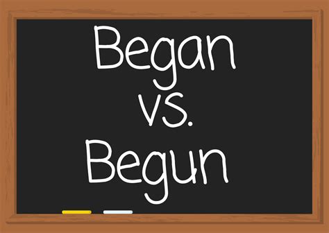 Began vs. Begun - Capitalize My Title