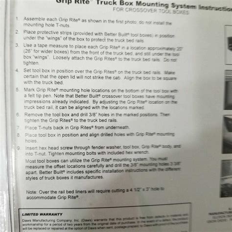 Image result for Grip-Rite Tool Box Mount