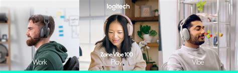 Amazon.in: Buy Logitech Zone Vibe 100 Lightweight Wireless Over-Ear ...