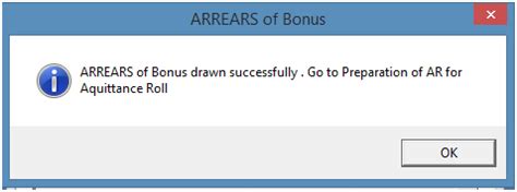 Bonus Arrears Tool & Procedure for installation and drawl of arrears of ...