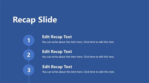 Recap Slide Template 的图像结果