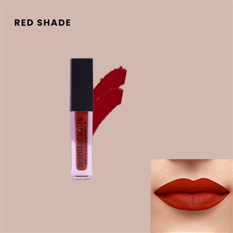Matt Liquid Lipstick for a Velvety, Smudge-Proof Finish – BODILICIOUS