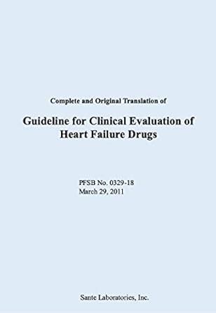 Guideline for Clinical Evaluation of Heart Failure Drugs (Japanese ...