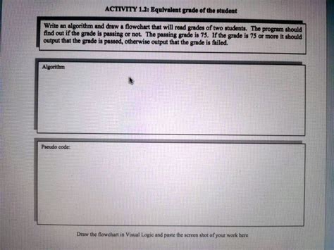 Algorithm Flowchart for Student Grades 的图像结果