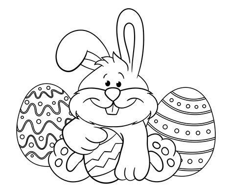 Easter Bunny Clip Art - 13 Free PDF Printables | Printablee