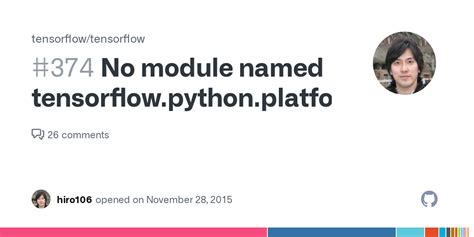 Image result for No Module Named Tensorflow