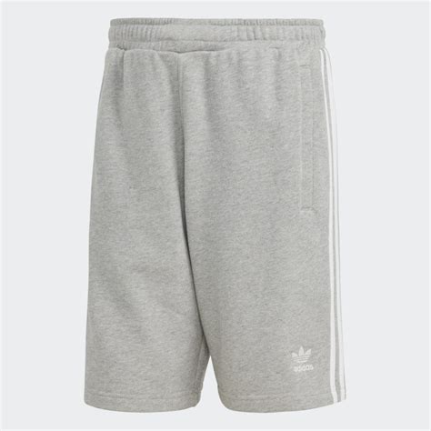 Clothing - Adicolor Classics 3-Stripes Sweat Shorts - Grey | adidas Qatar